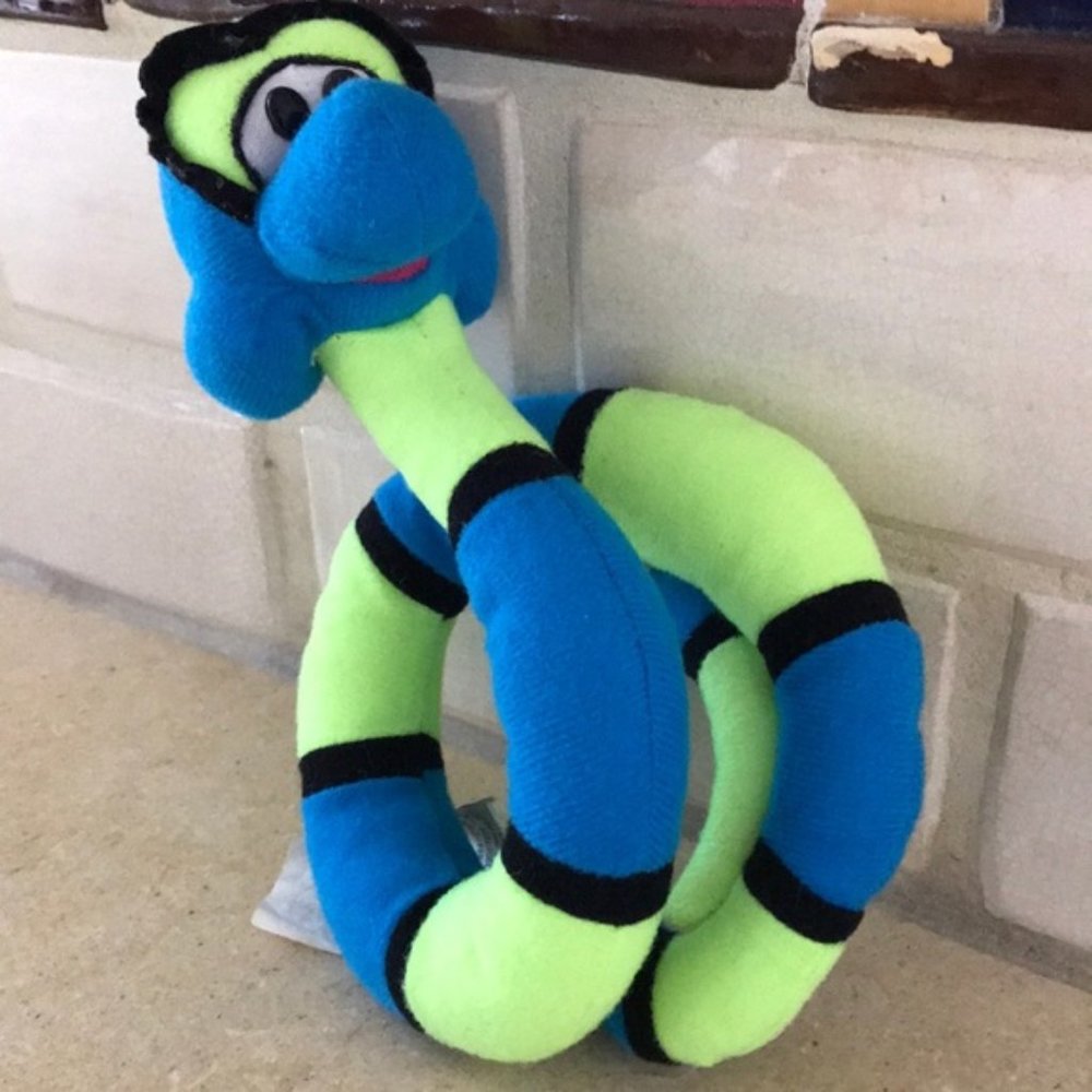 Snake striped stuffed animal